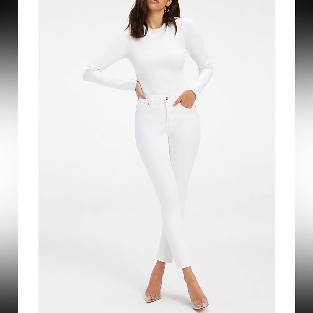 Good American Good Legs Crop Size 15/33